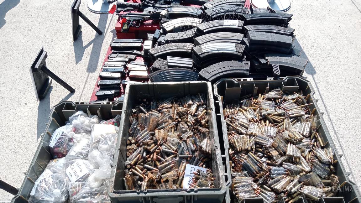 $!rgadores y cartuchos también fueron inutilizados conforme a la ley.