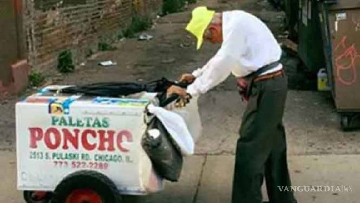 Paletero mexicano conmueve en redes; se niega a jubilarse