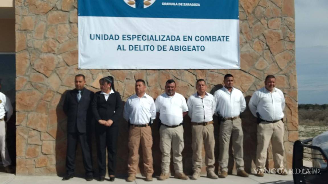 $!En Zaragoza, la primera Unidad de Combate al Abigeato en Coahuila