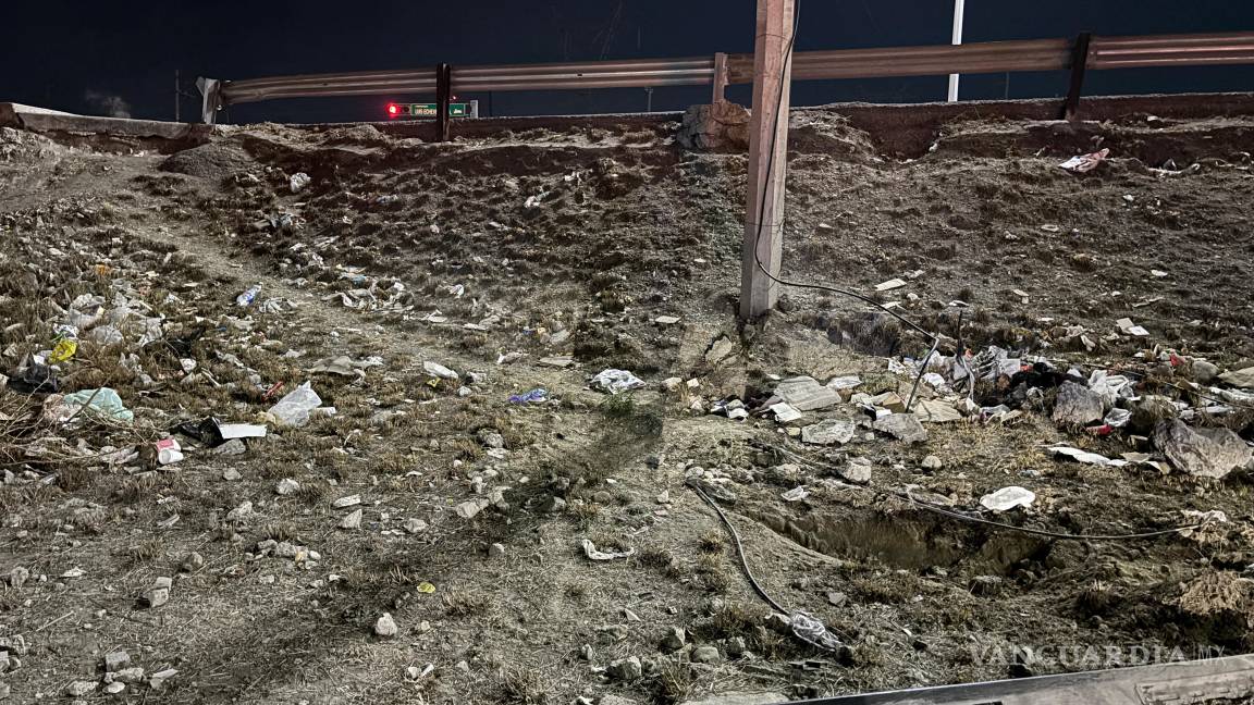 $!El percance ocurrió a la altura de la colonia Satélite Norte durante la madrugada.