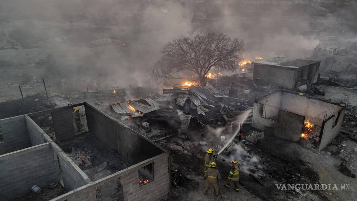 Acumula Saltillo 14 detenidos por incendios en baldíos en 2025; no hay móvil aparente