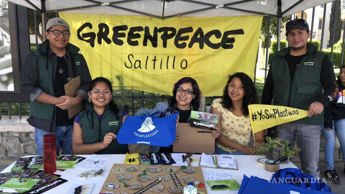 Pide Greenpace desde Saltillo que empresas se esfuercen más