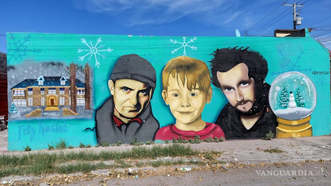 ‘Mi pobre angelito’ tiene su mural en una calle de Saltillo