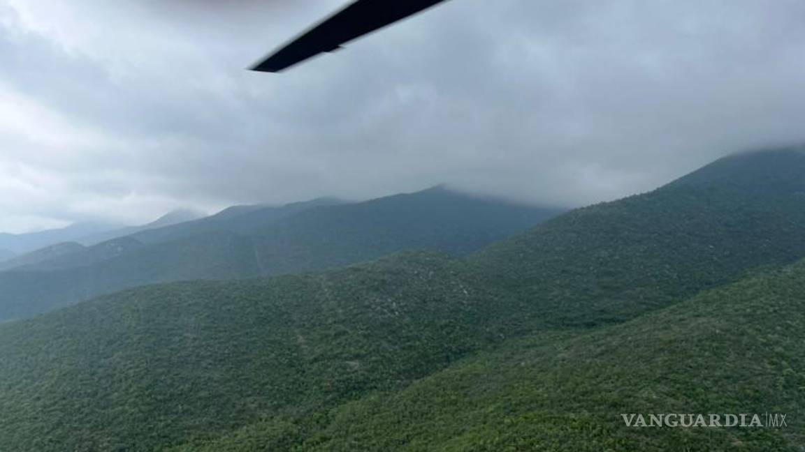 $!Liquidan al 100% incendio forestal en Villaldama, Nuevo León