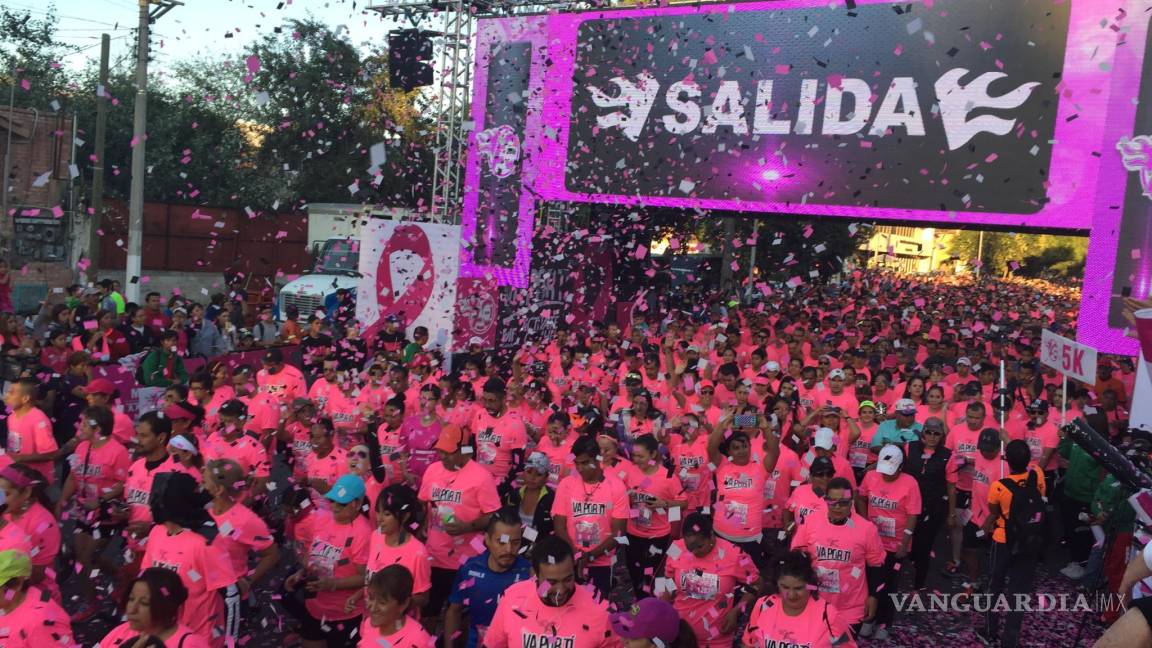 Participan más de 9 mil en la carrera Actívate Coahuila 2016 en Saltillo