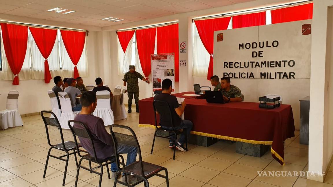 Inicia reclutamiento de Guardia Nacional en la Región Centro