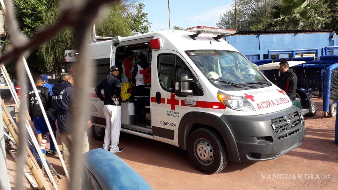 $!Jugador de los Sultanes de Monterrey sufre aparatoso accidente en la Copa Gobernador
