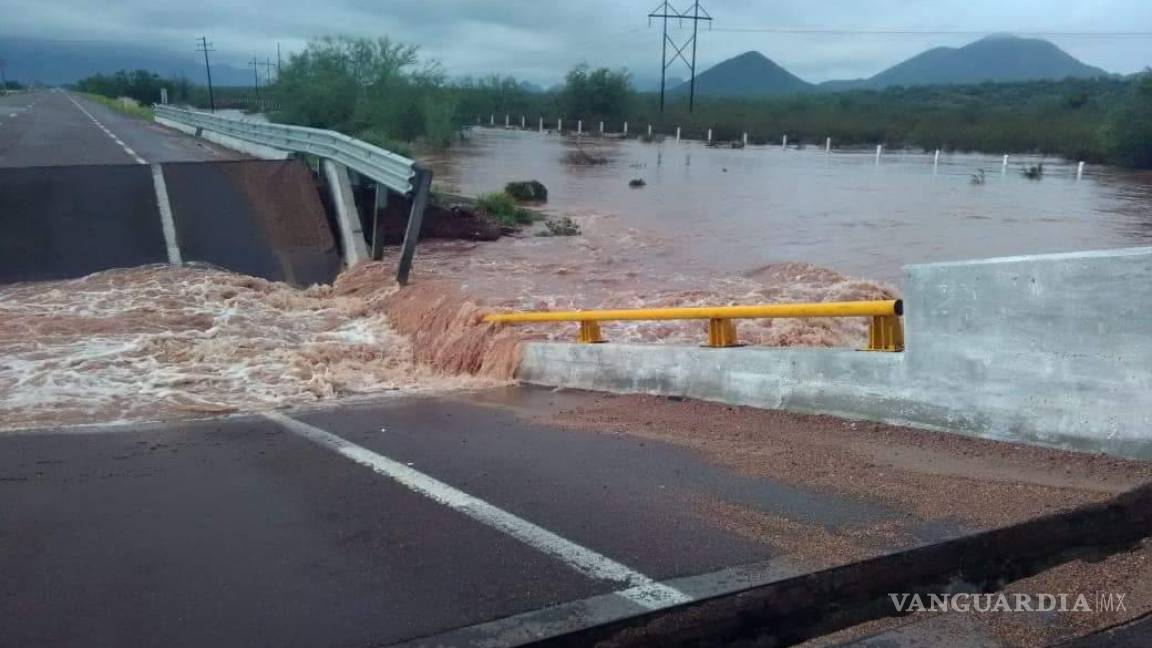 Inundaciones En Sonora Causan Cierre De Carreteras Y Caos