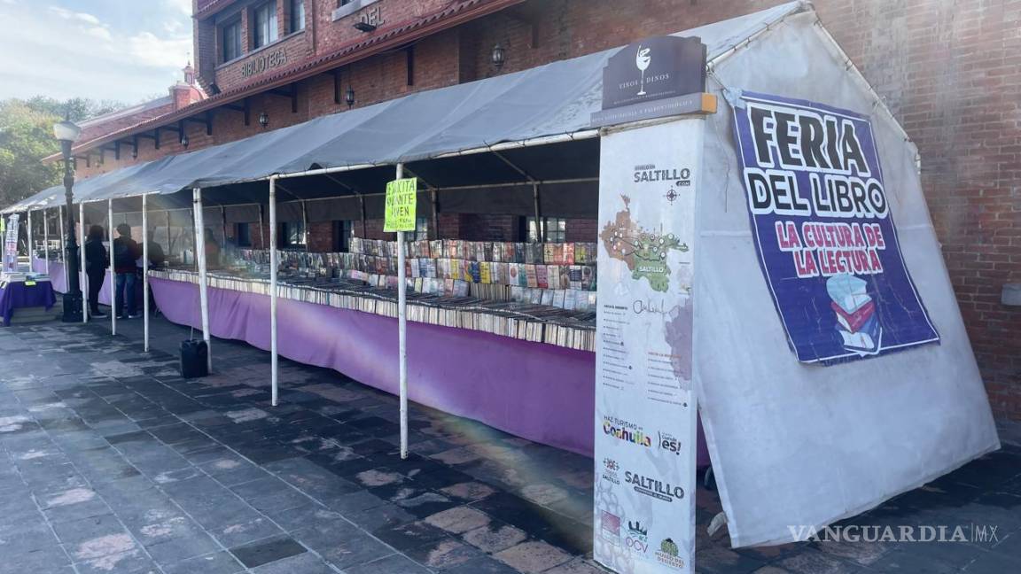 Ya regresó la Feria del Libro itinerante a Saltillo: Visítala junto a la Plaza de las Ciudades Hermanas