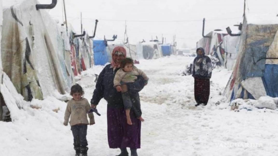 Mueren 15 niños en un mes por frío invernal en Siria