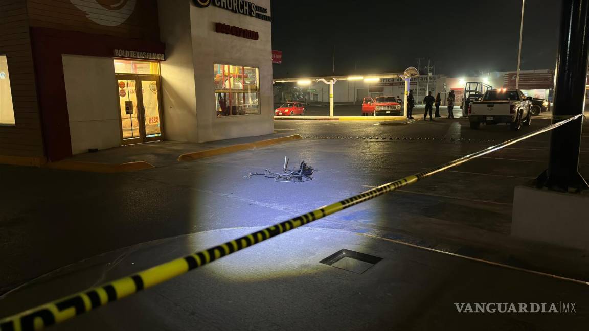 Muere atropellada mujer en silla de ruedas al poniente de Saltillo; se dirigía a tienda de conveniencia