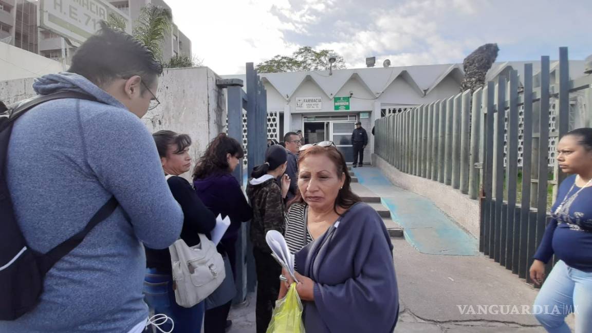 Por un supuesto robo suspenden entrega de medicinas en la 16 del IMSS en Torreón