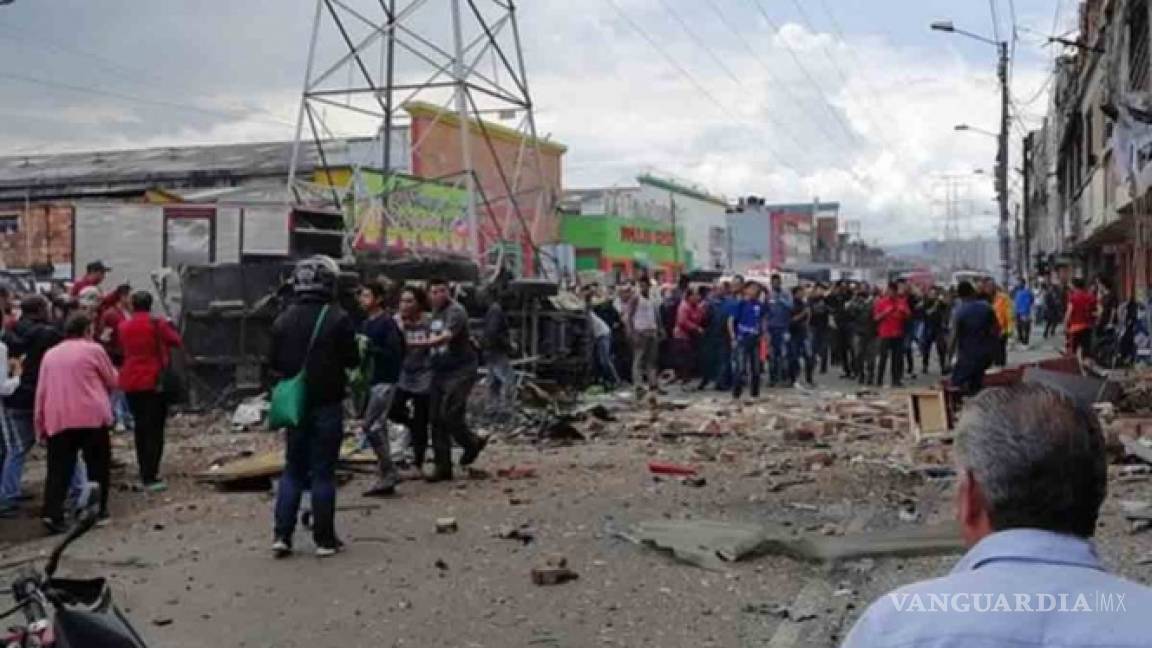 Explota polvorín en Bogotá; hay varios muertos