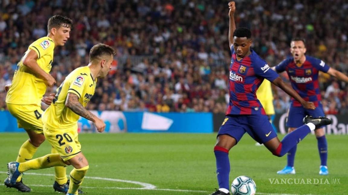 Ansu Fati, joven jugador del Barcelona, tendrá que esperar a jugar con España