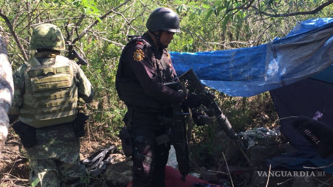 Desmantela PGR narco-campamento en Nuevo León