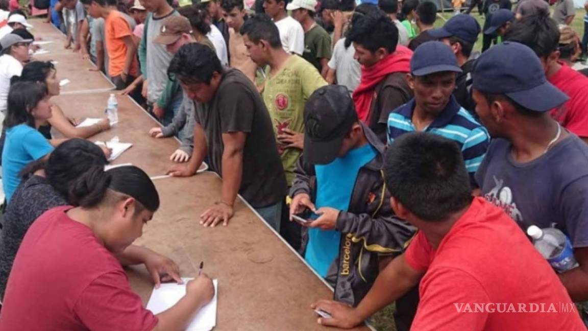 Censan 4a caravana en Oaxaca; hay niños desaparecidos