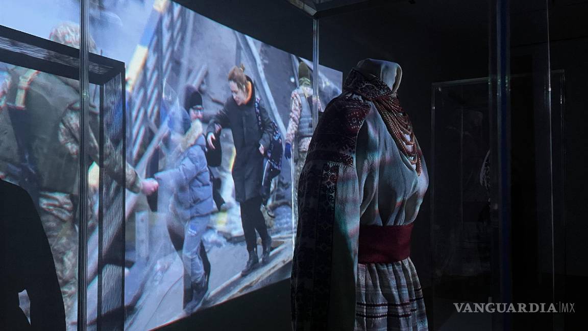 $!Fotografía de un artículo expuesto en el Museo Ucraniano en Nueva York.