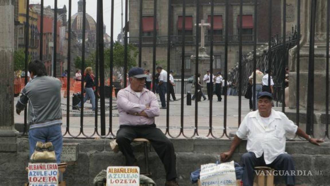 10 de cada 100 mexicanos están desempleados u ocupados parcialmente