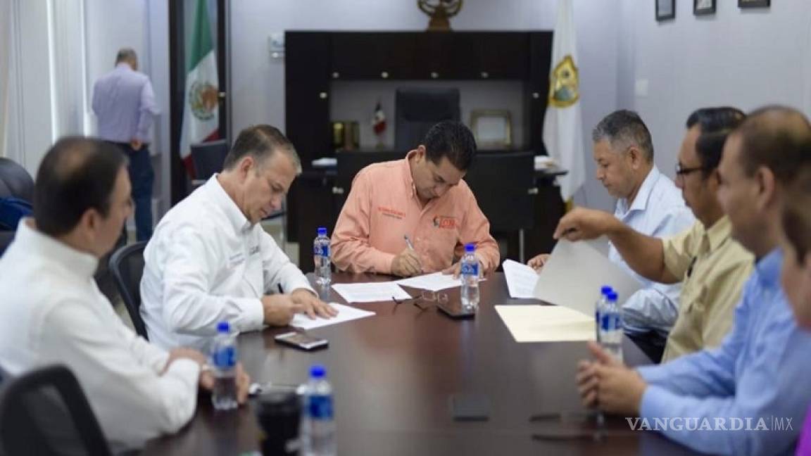 Gobiernos de Coahuila y Acuña firman convenio de inversión por 18mdp
