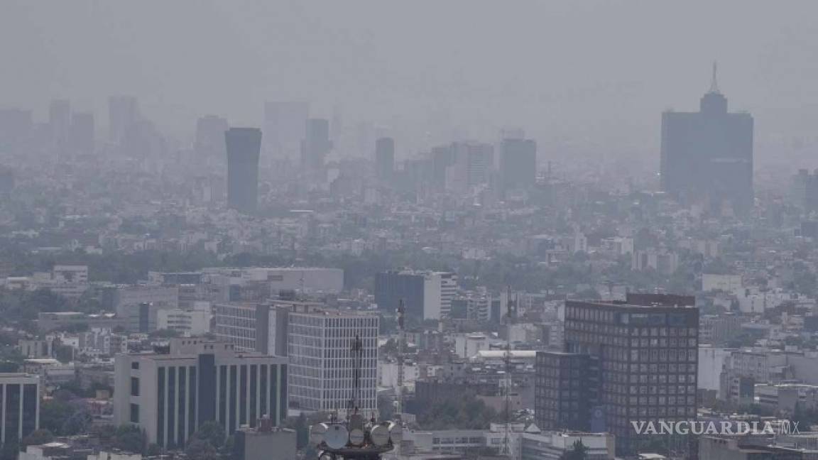 Alerta por mala calidad del aire en el Valle de México