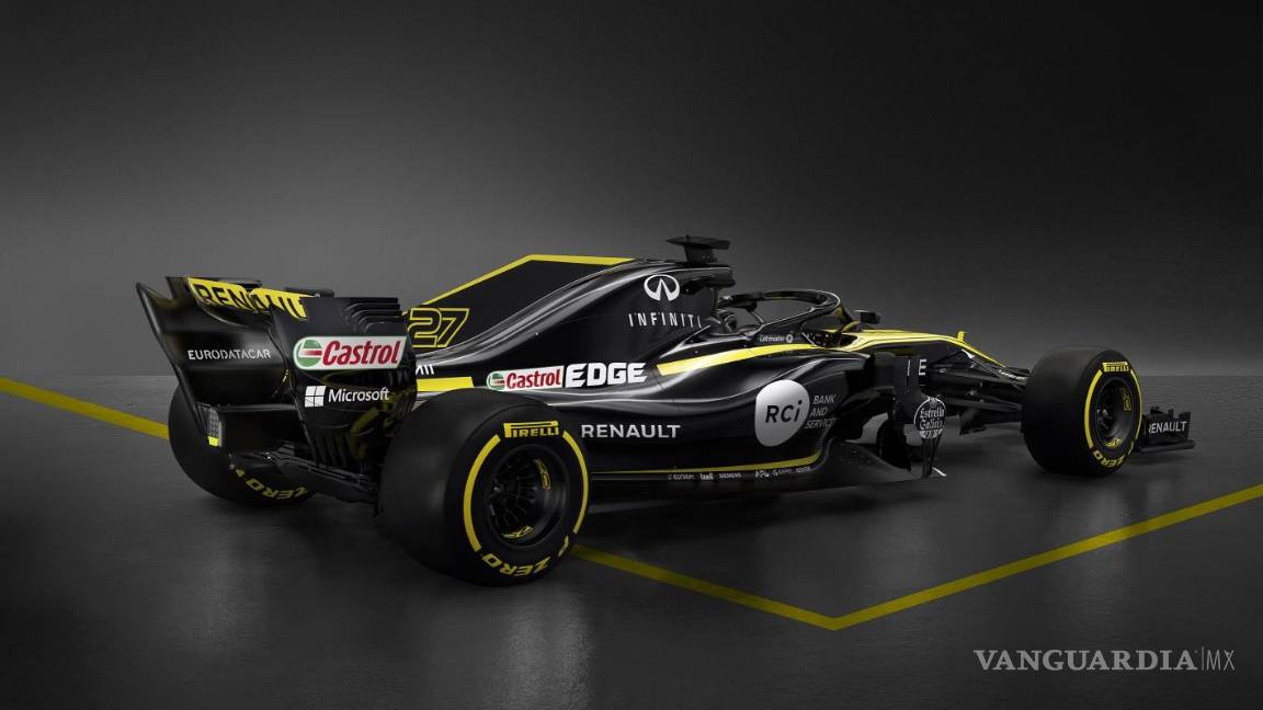 $!R.S. 18, coche con el que Renault busca el campeonato F1 2018
