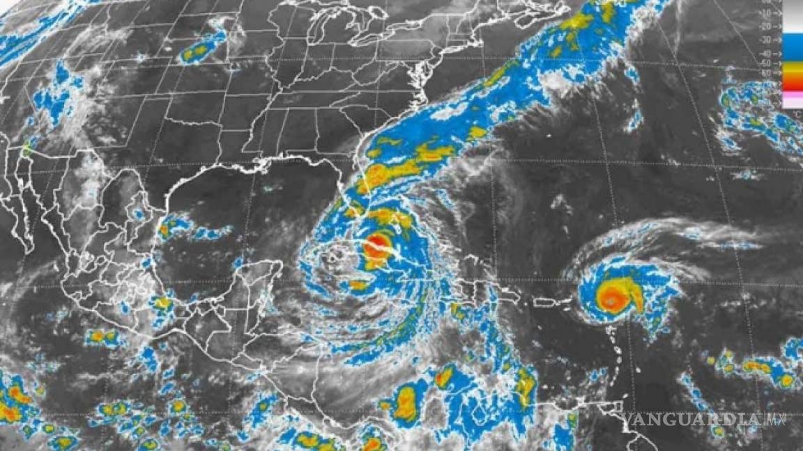 Golfo de México y Península de Yucatán esperan fuertes vientos