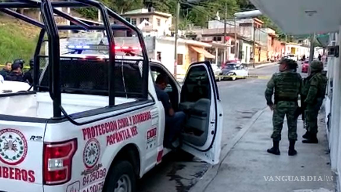 $!Asesinan a Héctor Armando Guevara, exregidor panista y a su hijo en Papantla, Veracruz