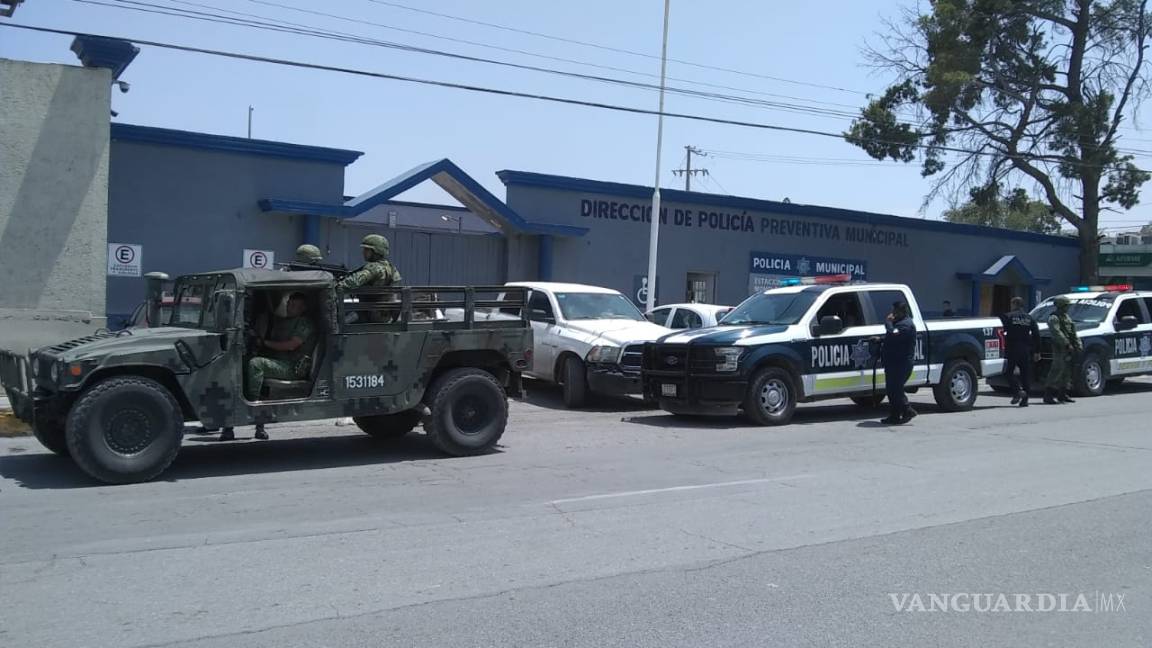 Policía Militar y Seguridad Pública de Monclova realizan operativos