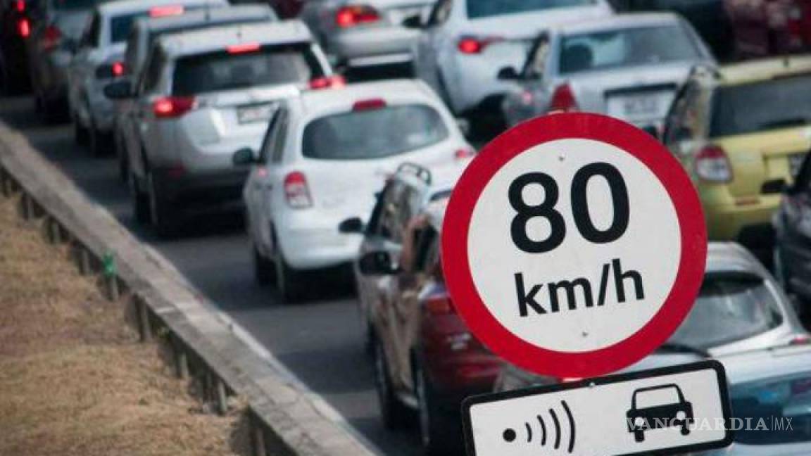 Fijan nuevo límite de velocidad en vialidades de CDMX