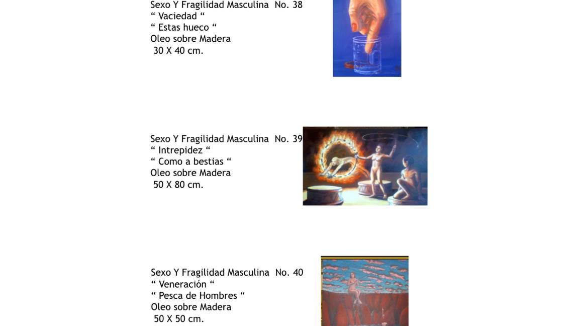 $!Fragilidad Masculina