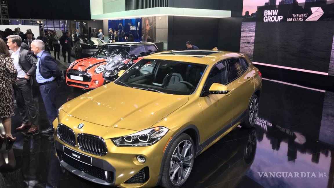 Nuevo BMW X2 2018 hace su debut en Auto Show de Detroit