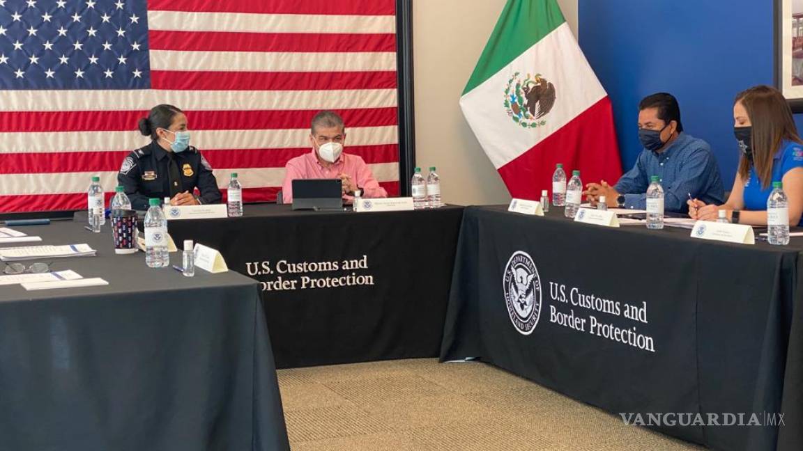 Coahuila y Texas, con compromiso para mantener la frontera segura: Miguel Riquelme