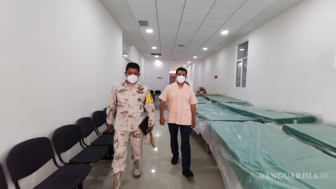 $!En tres días iniciará funciones de hospital COVID el Oncológico de Saltillo