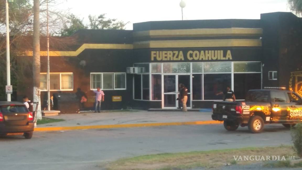Comando armado ataca instalaciones de Fuerza Coahuila en el municipio de Frontera; no se reportan heridos