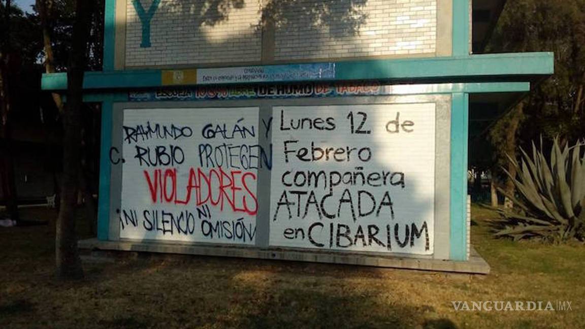 $!La violan en baño de CCH Vallejo, el agresor queda libre y la estudiante es… criminalizada, acusan alumnos