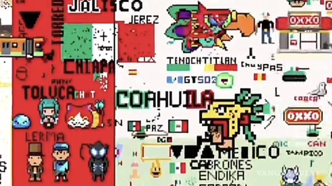 $!¿México invade a España? Conoce la ‘venganza’ virtual en WPlace