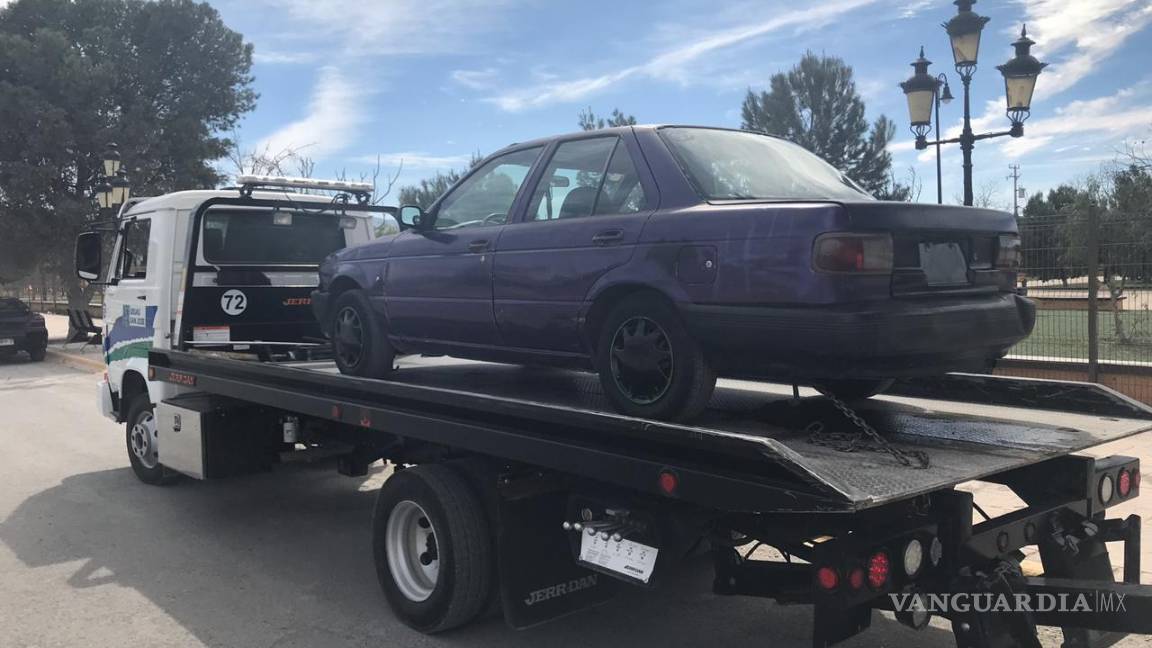 $!Recuperan en Ramos Arizpe cuatro vehículos robados
