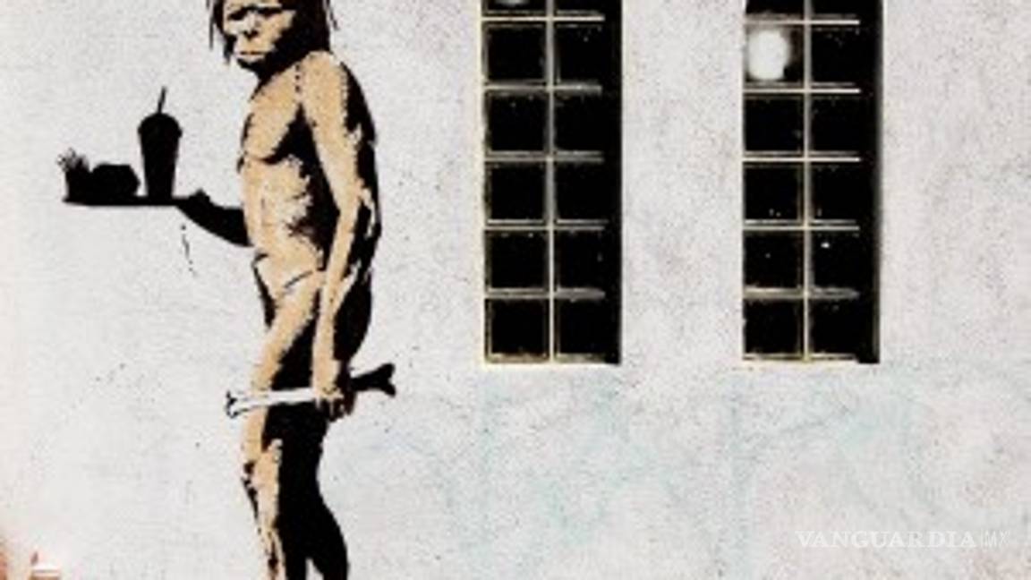 $!Inauguran en Roma la más grande muestra dedicada al grafitero Banksy
