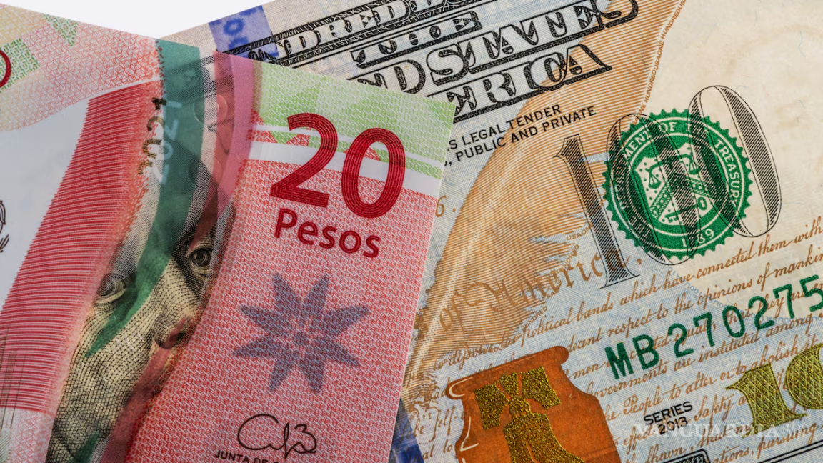 Peso mexicano se desploma, roza las veinte unidades por dólar