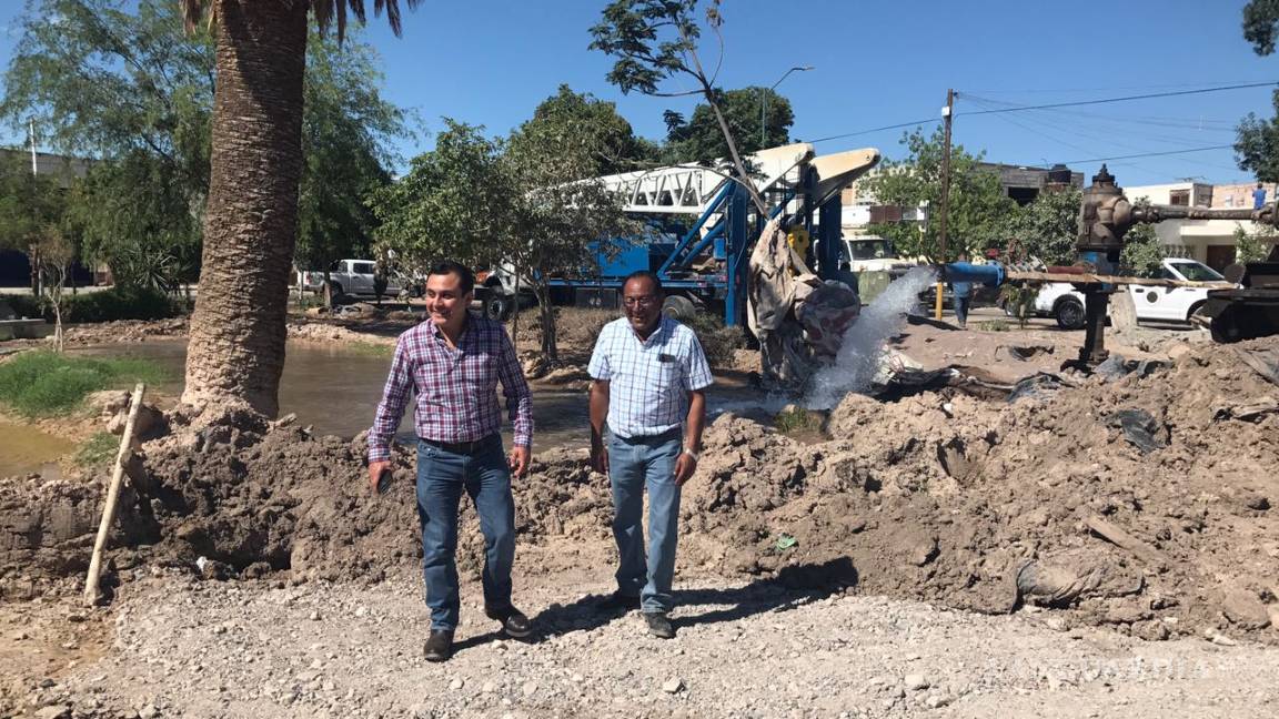 $!Nuevo pozo terminará con escasez de agua en el segundo cuadro de Torreón
