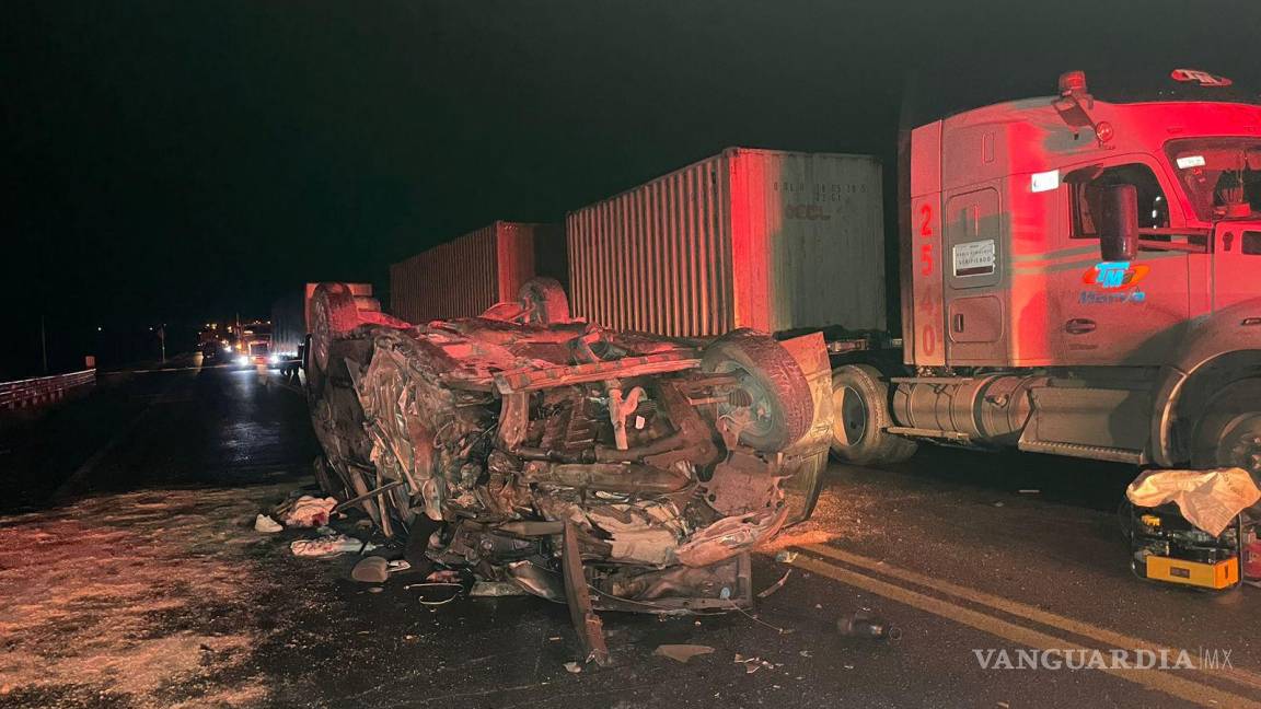 Coahuila: en dos días, cuatro personas perdieron la vida en trágicos carreterazos