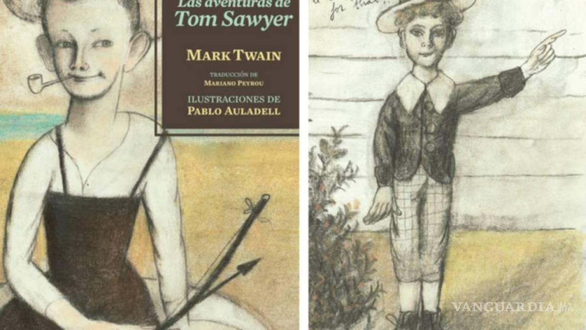 Pablo Auladell dio vida con sus ilustraciones a “Las aventuras de Huckleberry Finn” de Mark Twain