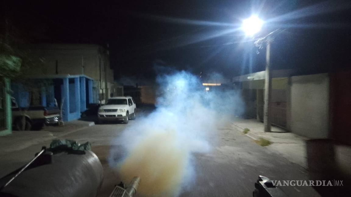 Salud Municipal y Secretaría de Salud intensifican fumigación en Frontera para erradicar dengue