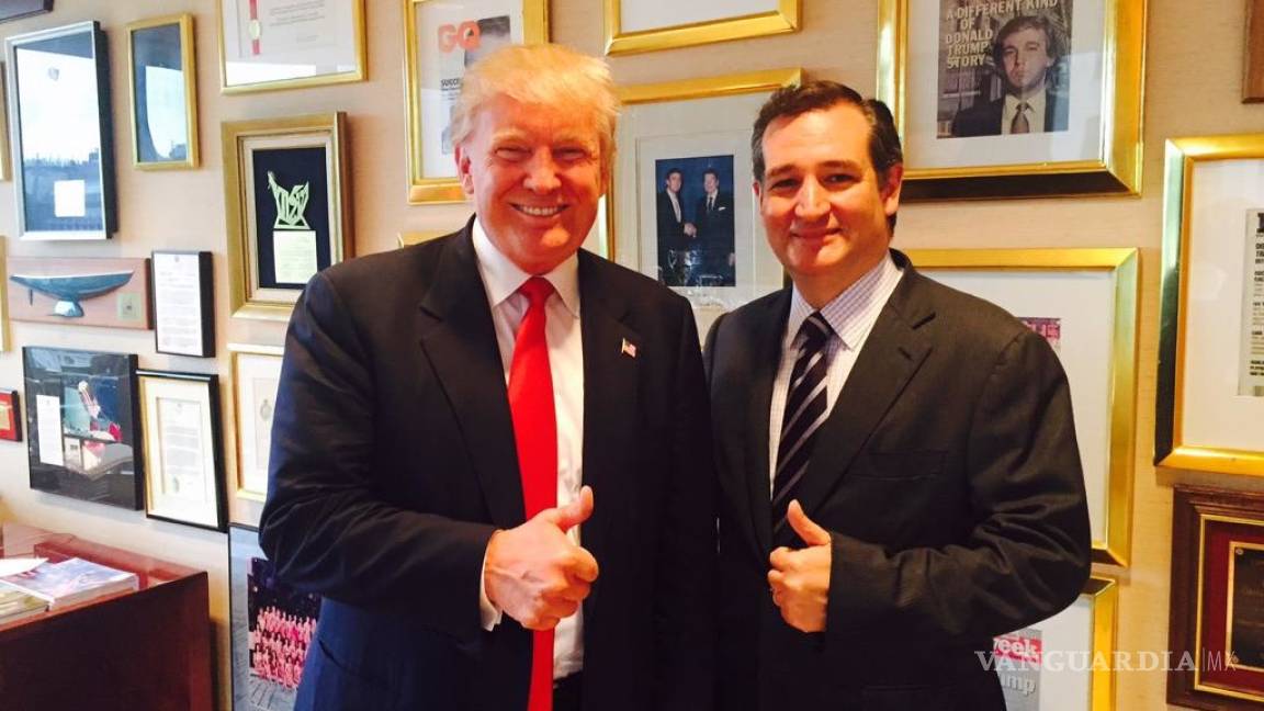 Ted Cruz se retracta: anuncia que votará por Trump