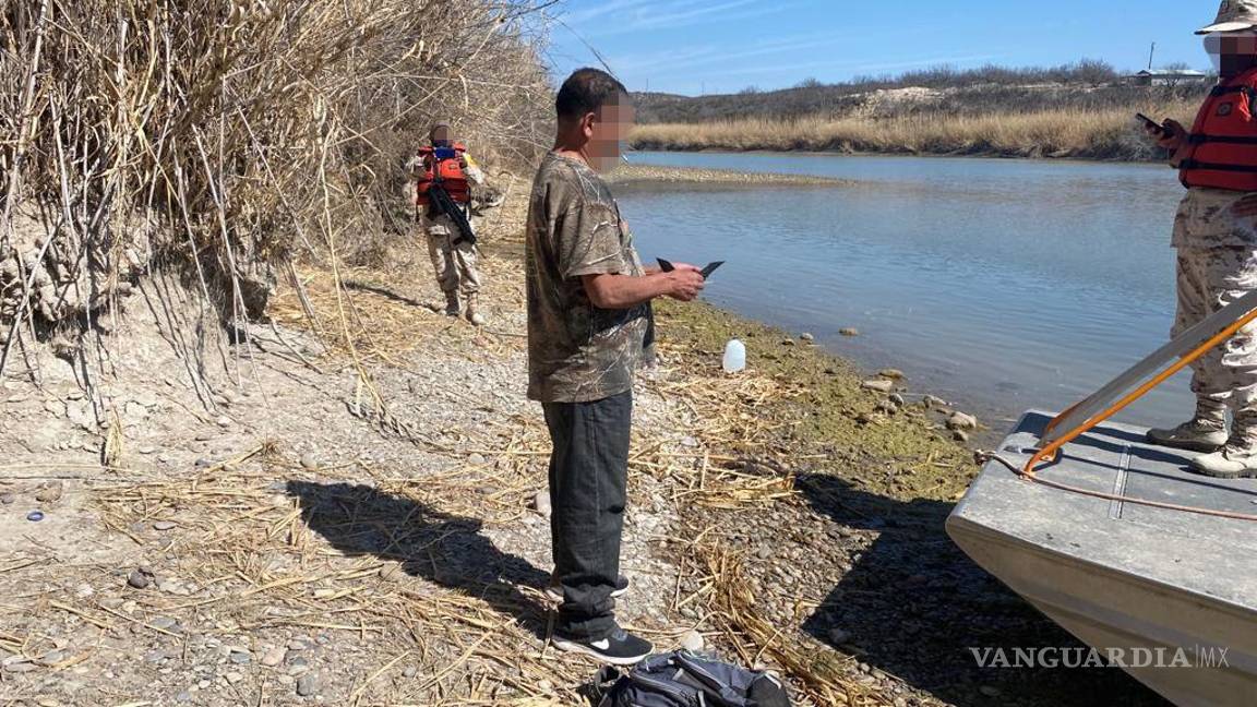 Recupera Grupo Beta Piedras Negras un cuerpo en el Río Bravo y auxilia a dos personas más