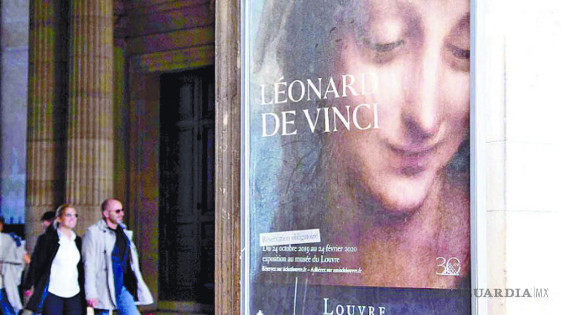 Leonardo da Vinci, romperá marcas en el Museo de Louvre