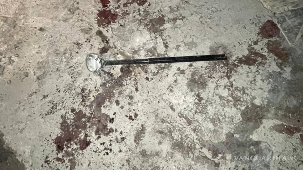 $!El ataque se cometió con un barrote de madera, con el que se golpeó en la cabeza a la víctima.