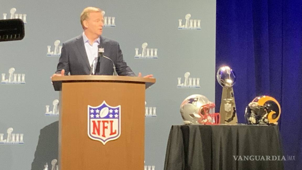 $!Roger Goodell afirma que habrá NFL para rato en México