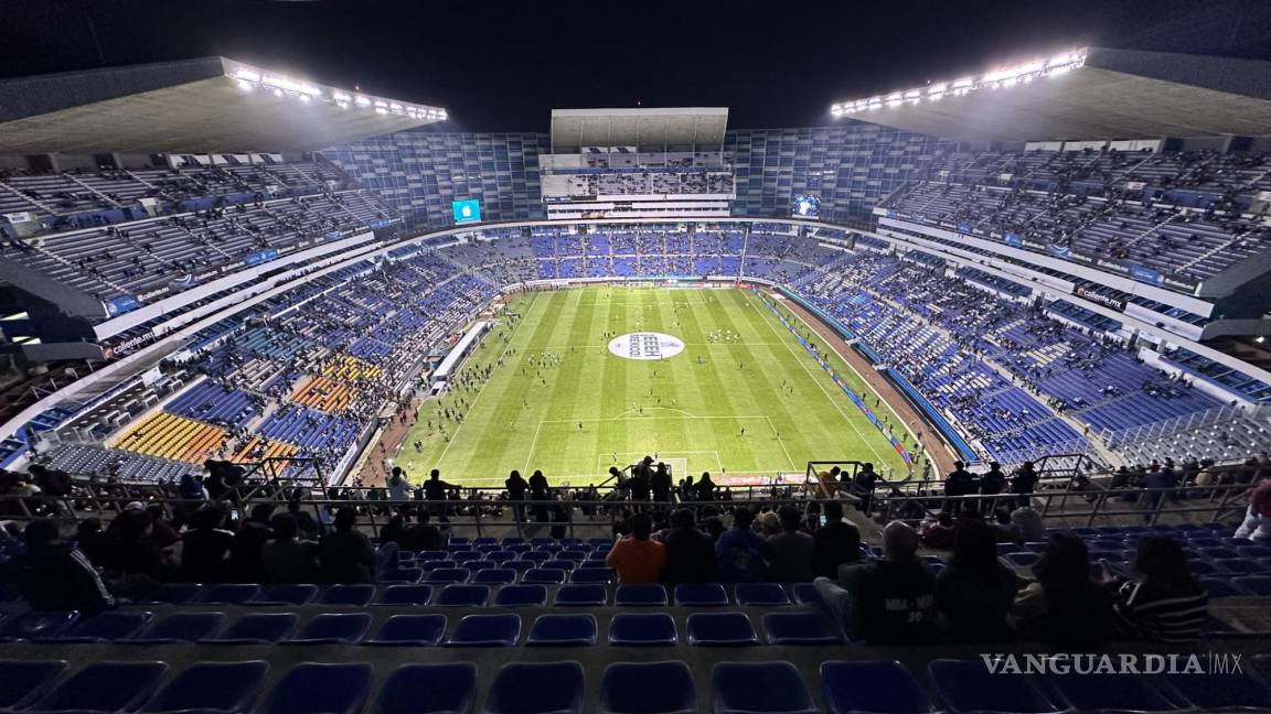 México vs Valencia: Estadio Cuauhtémoc luce vacío en amistoso del Tricolor en Puebla