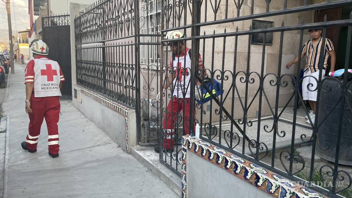 Saltillo: ‘Flamazo’ deja a hombre con quemaduras leves en el rostro